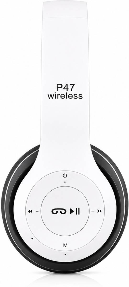TheLazuliStore P47 Bluetooth Headphones with Rich Bass, Stereo Audio & Stylish Foldable Build Bluetooth & Wired