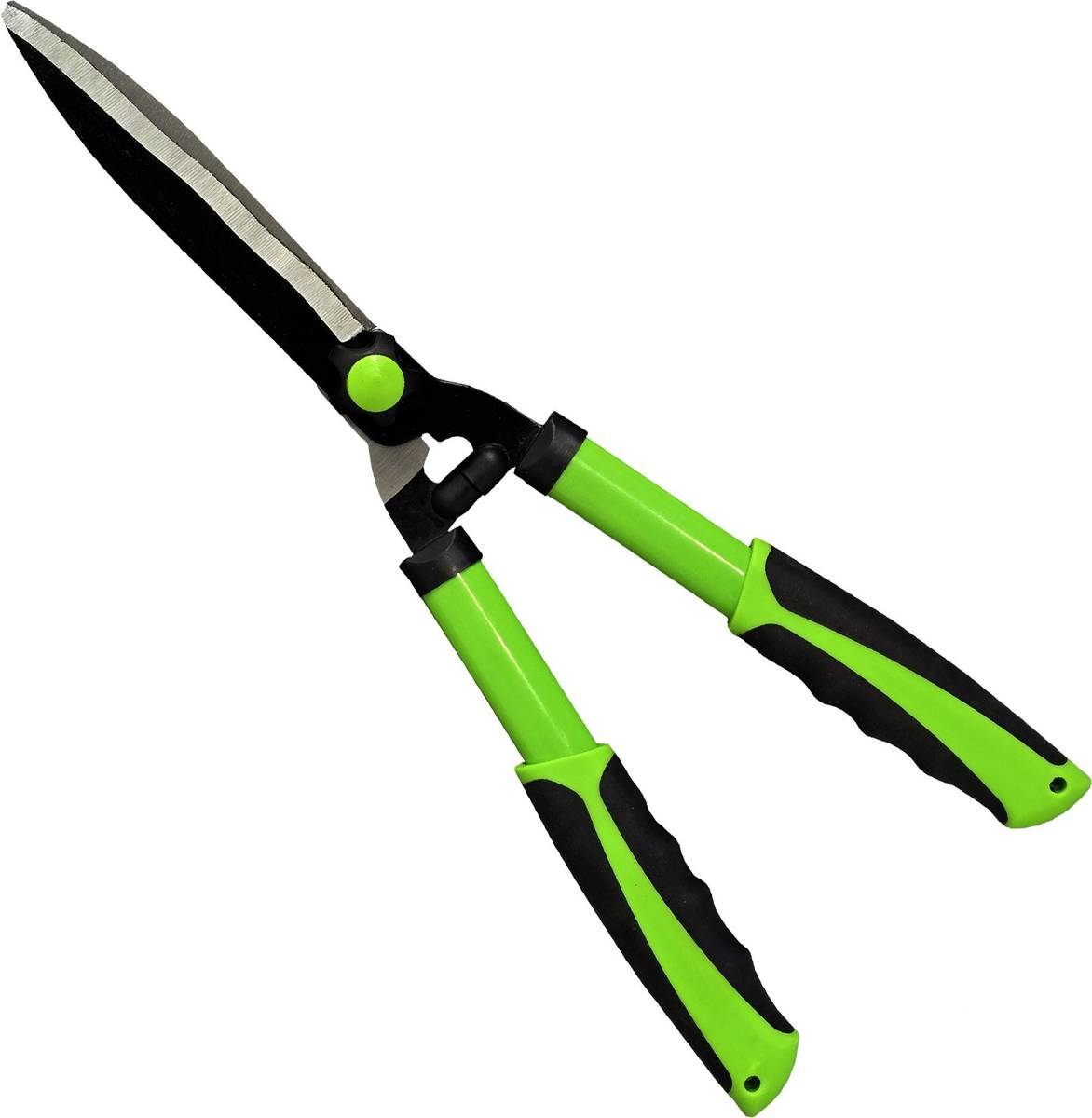 Digital Craft Heavy Duty Garden Hedge Shear with 10 Inch Sharp Blade, Spring Loaded Mechanism and Comfortable Handle, Hedge Pruner Grass Cutter for Outdoor Trimming Hedge Shear