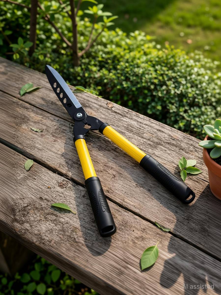 STIGREEN Hedge shear, Garden tools, Gardening tools, Garden scissor, Cutting tools Scissor, plant cutting tools, grass shear with sturdy handle Hedge Shear — photo 3