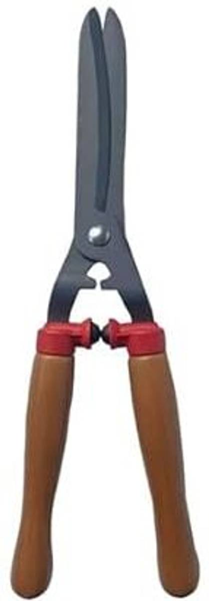 Fieldstar HEDGE SHEAR (HS-TL) "SPECIAL" HEDGE SHEARS HS-TL With Curved Blades Hedge Shear Wooden Hedge Shear
