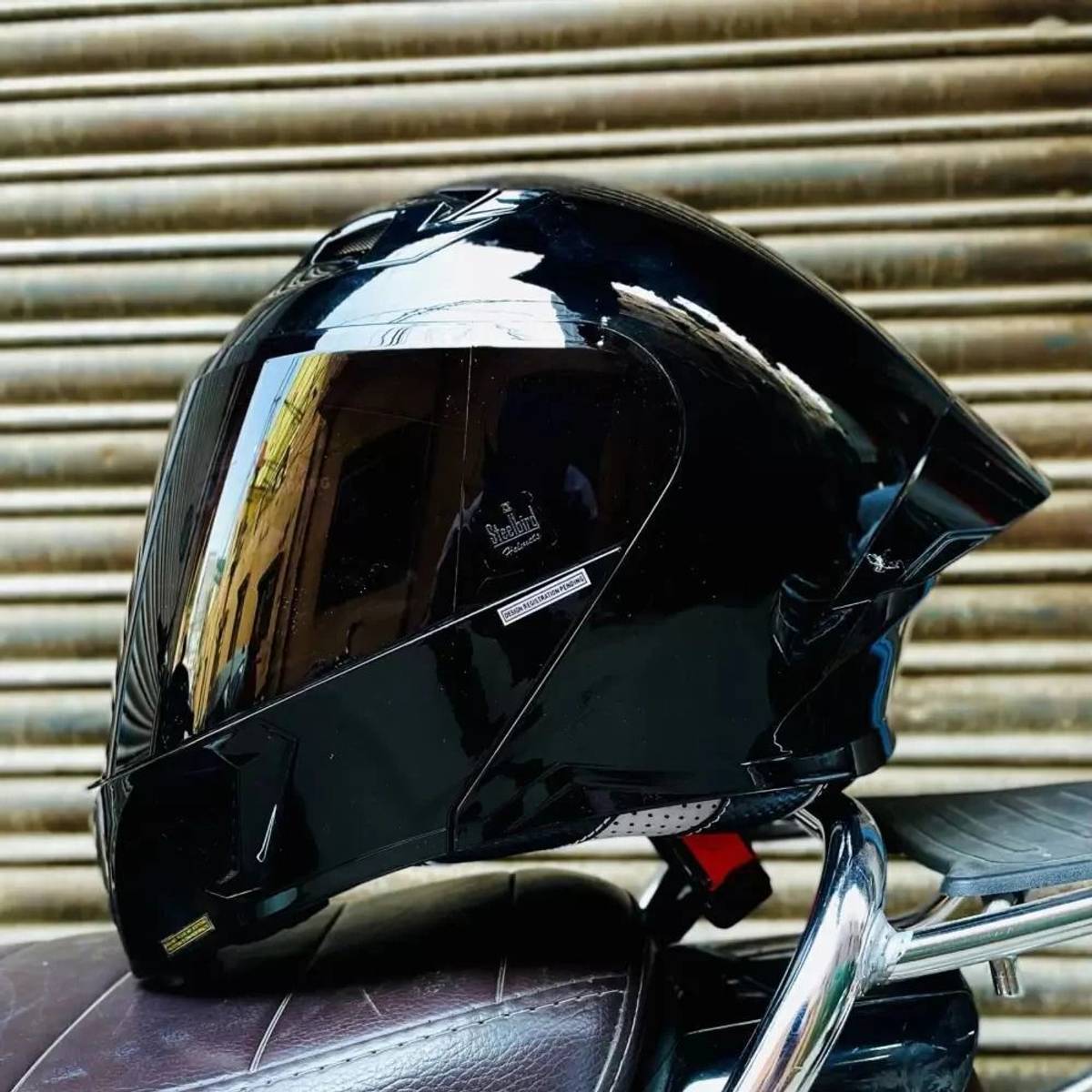 Steelbird Air 7 Wings SBA-20 ISS Motorsports Helmet — photo 5