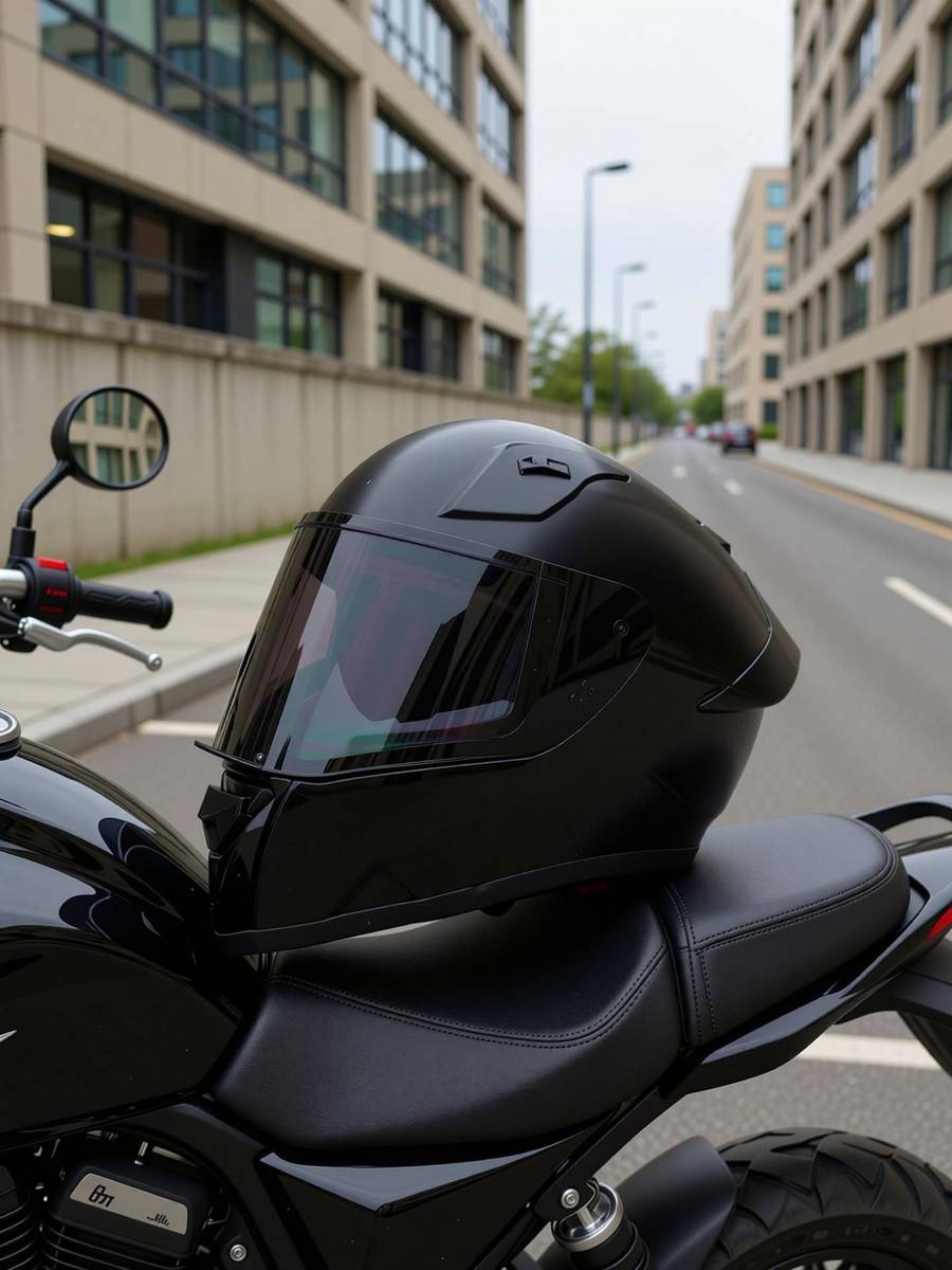 FOROLY Bolt Aerodynamic spoiler ABS Material with Sunvisor Motorbike Helmet — photo 2
