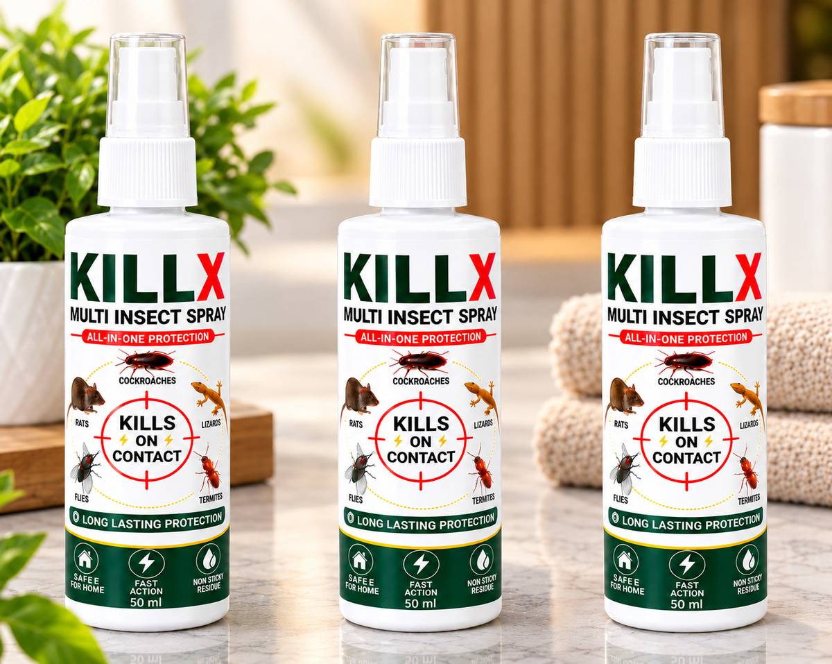 KillX Rapid Bug Killer โ Complete Home Protection Against Common Insects