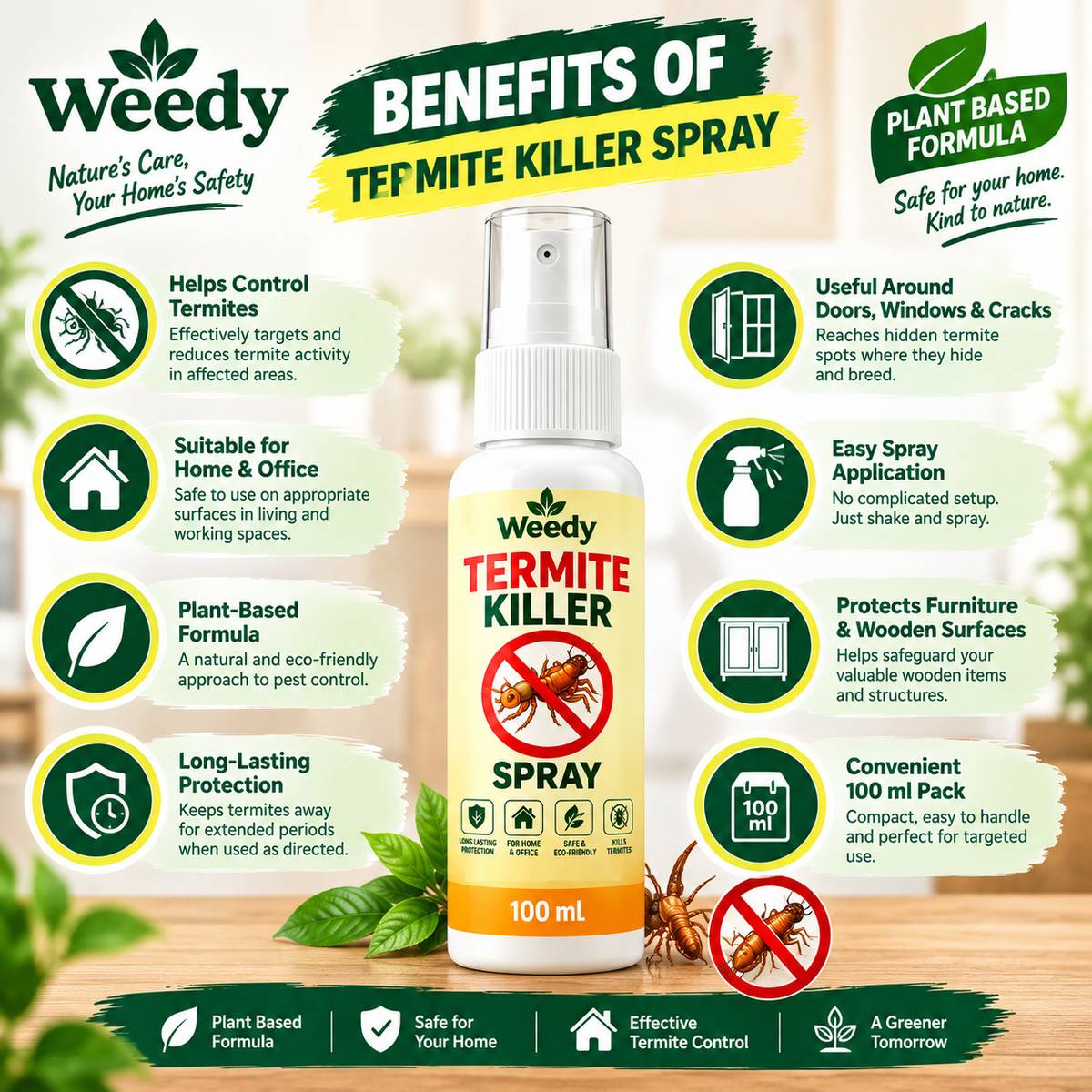 Termite Killer Spray – Professional Pest Control Formula for Home — photo 2