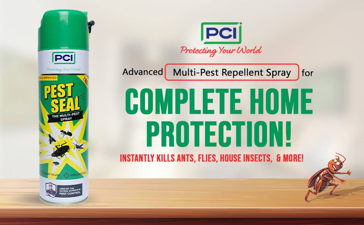 PCI Pest Seal Multi-Pest Spray | Instant Kill: Roaches, Ants & Mosquitoes — photo 3