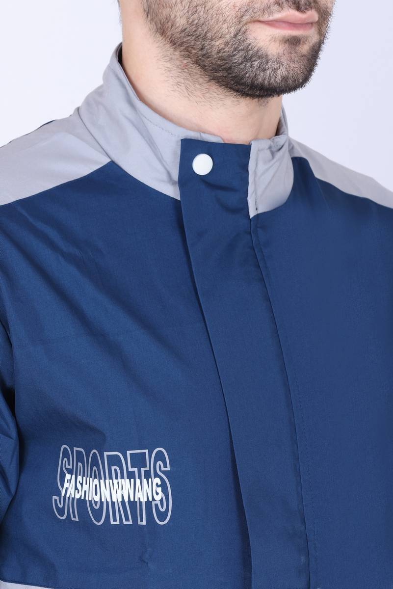 eWools Full Sleeve Colorblock Men Jacket — photo 4
