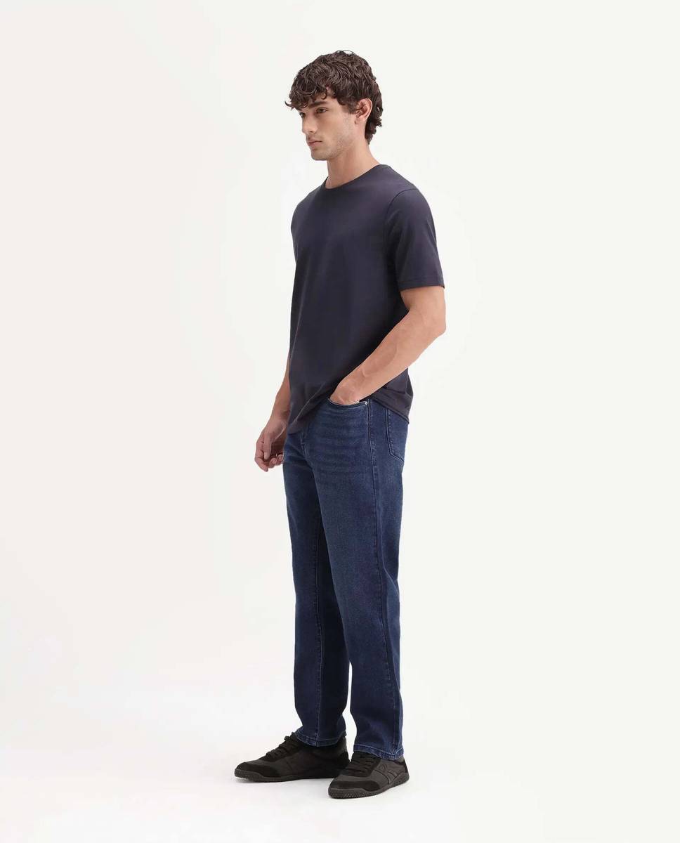 Regular Men Blue Jeans — photo 4