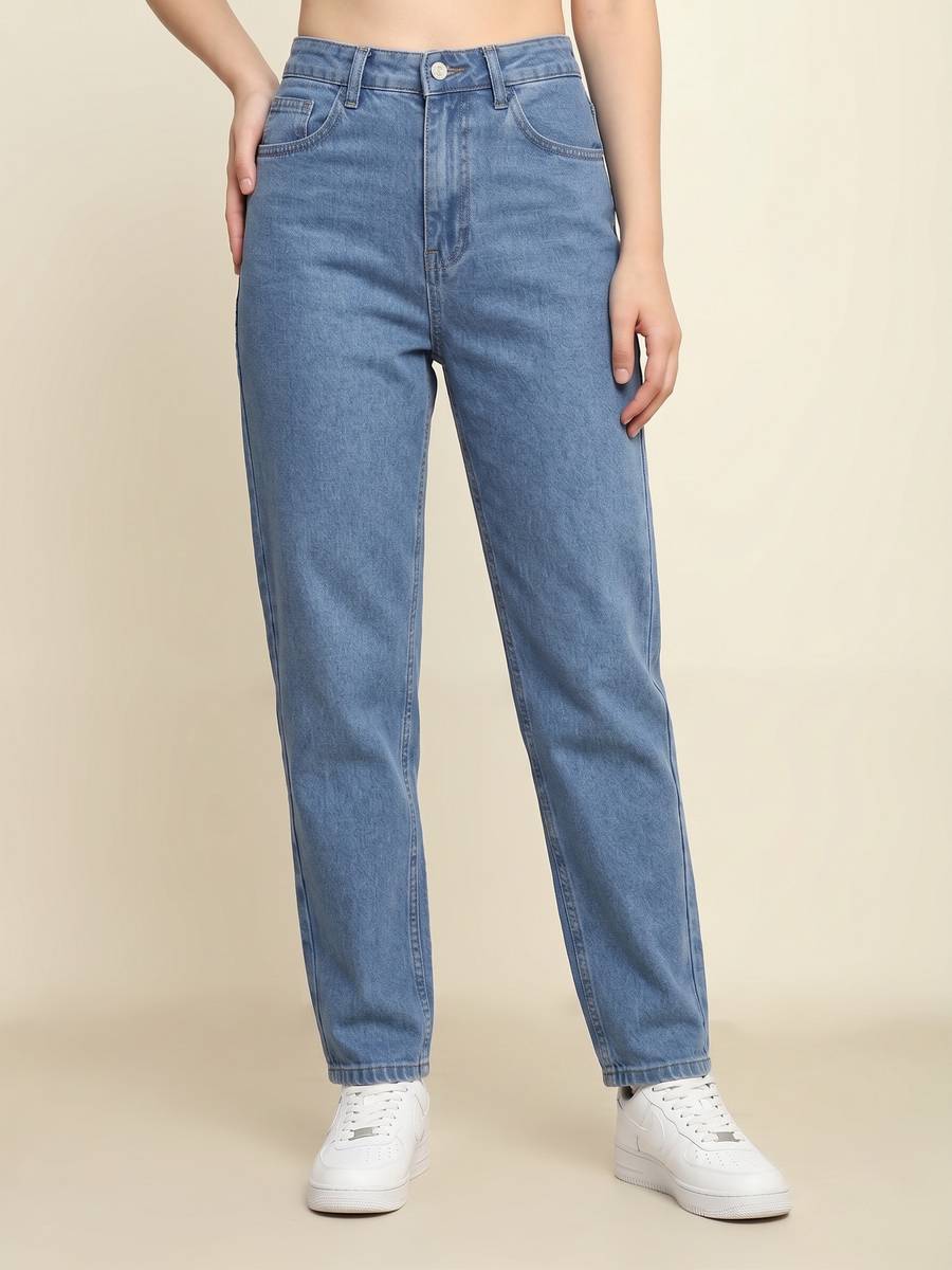 zayla Loose Fit Women Blue Jeans