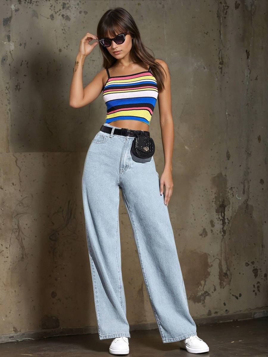 KOTTY Flared Women Blue Jeans — photo 2