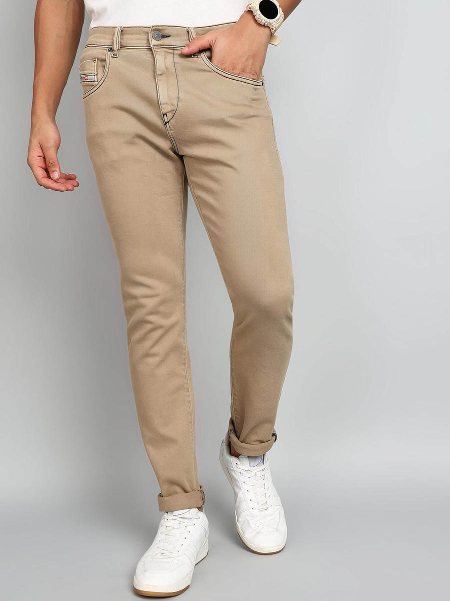 DIESEL Slim Men Brown Jeans