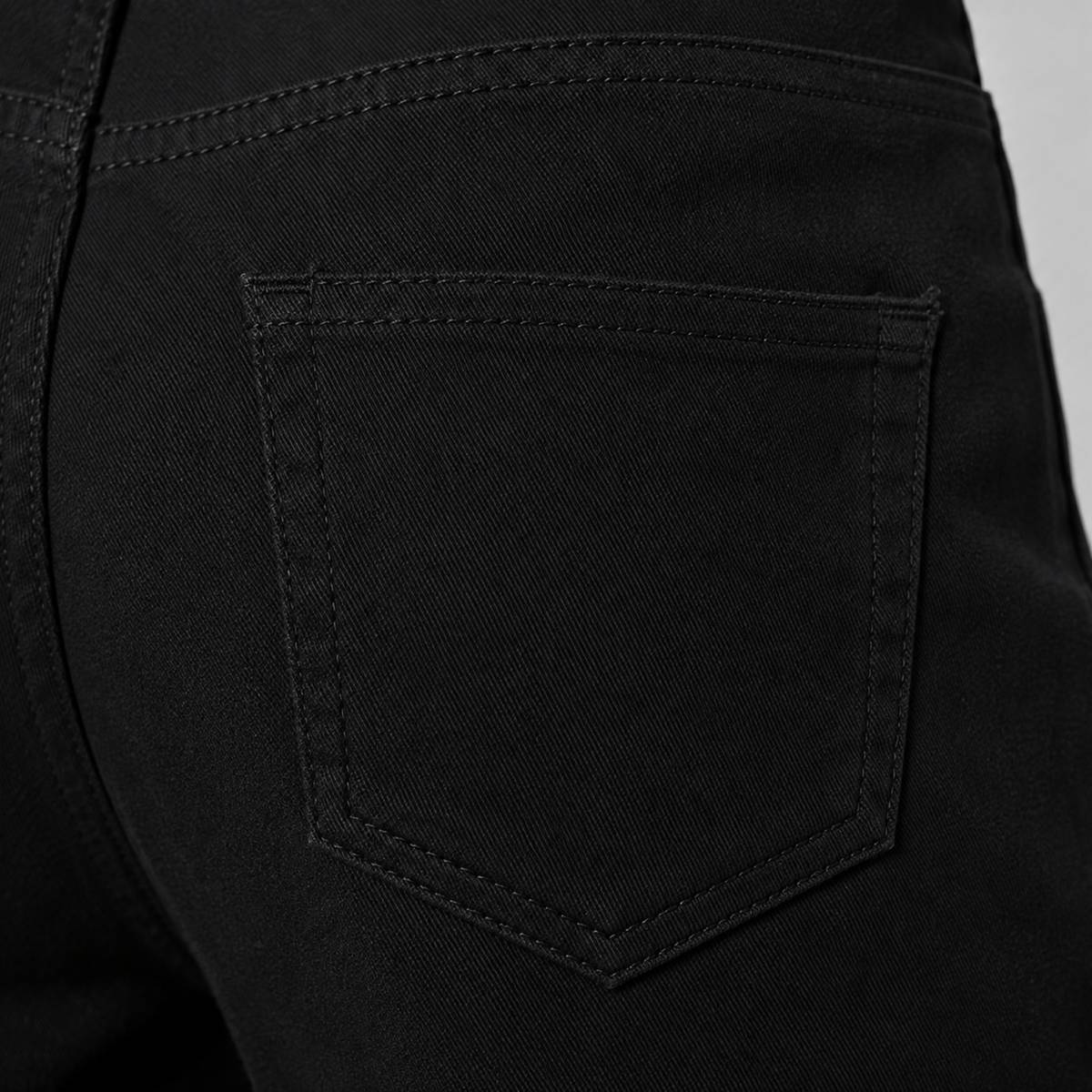 maladenim Wide Leg Men Black Jeans — photo 4