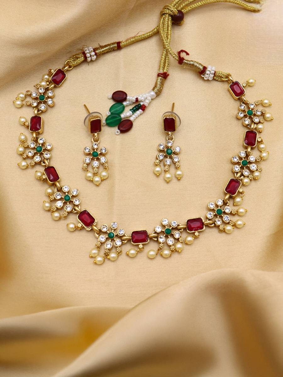 VIVANTA DESIGN Alloy Multicolor Jewellery Set