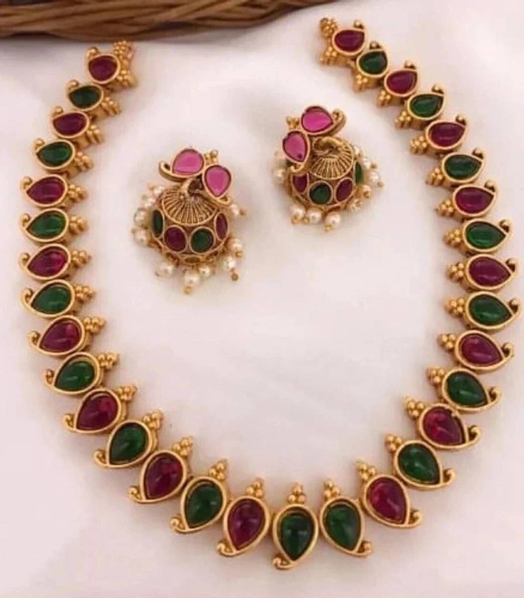 Vivanta Copper Gold-plated Gold, Multicolor Jewellery Set — photo 3