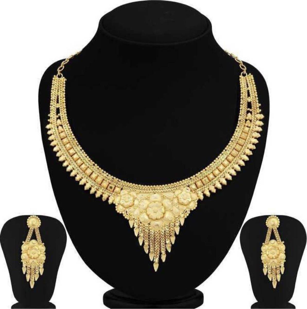 bulsenk Alloy Gold-plated Gold Jewellery Set — photo 2