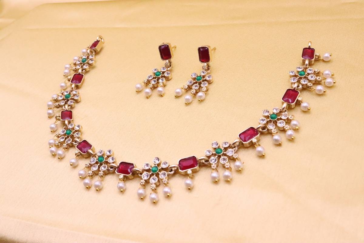 VIVANTA DESIGN Alloy Multicolor Jewellery Set — photo 3