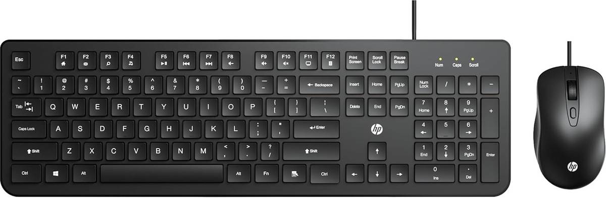 HP KM190 Wired USB Standard Gaming Keyboard Compatible with Desktop, Laptop