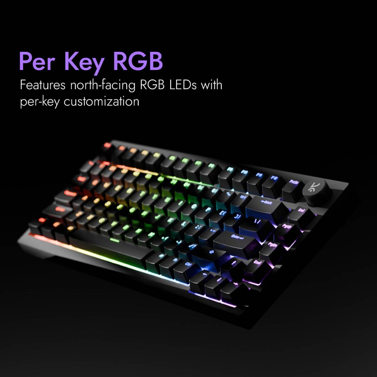 Kreo Swarm 75 Wireless Tenkeyless Gaming Keyboard Compatible with Desktop, Laptop, Mac — photo 5