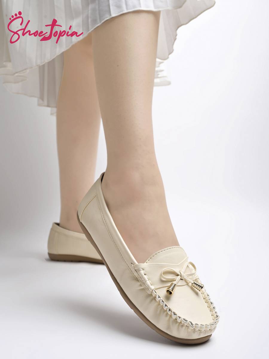 SHOETOPIA Girls Slip on Ballerinas