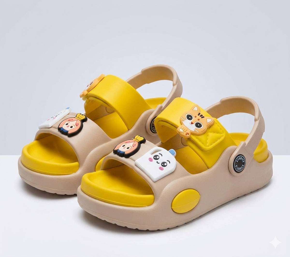 AHUJAnSONS Girls Velcro Clogs — photo 2