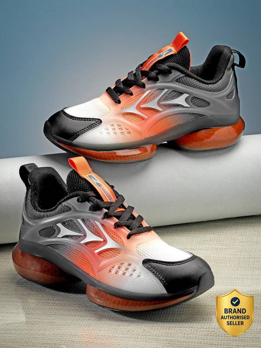 action Athleo MASTER-603 Durable Comfortable Breathable Lighweight Sports Lace-Up Boys Lace Running Shoes
