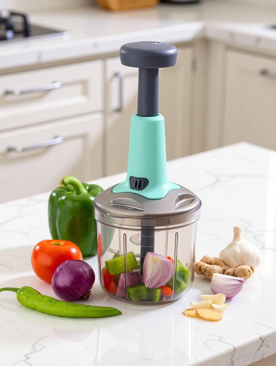 Vegetable (Onion, Chilly) & Fruit Chopper/Cutter Kitchen Tool Set — photo 2