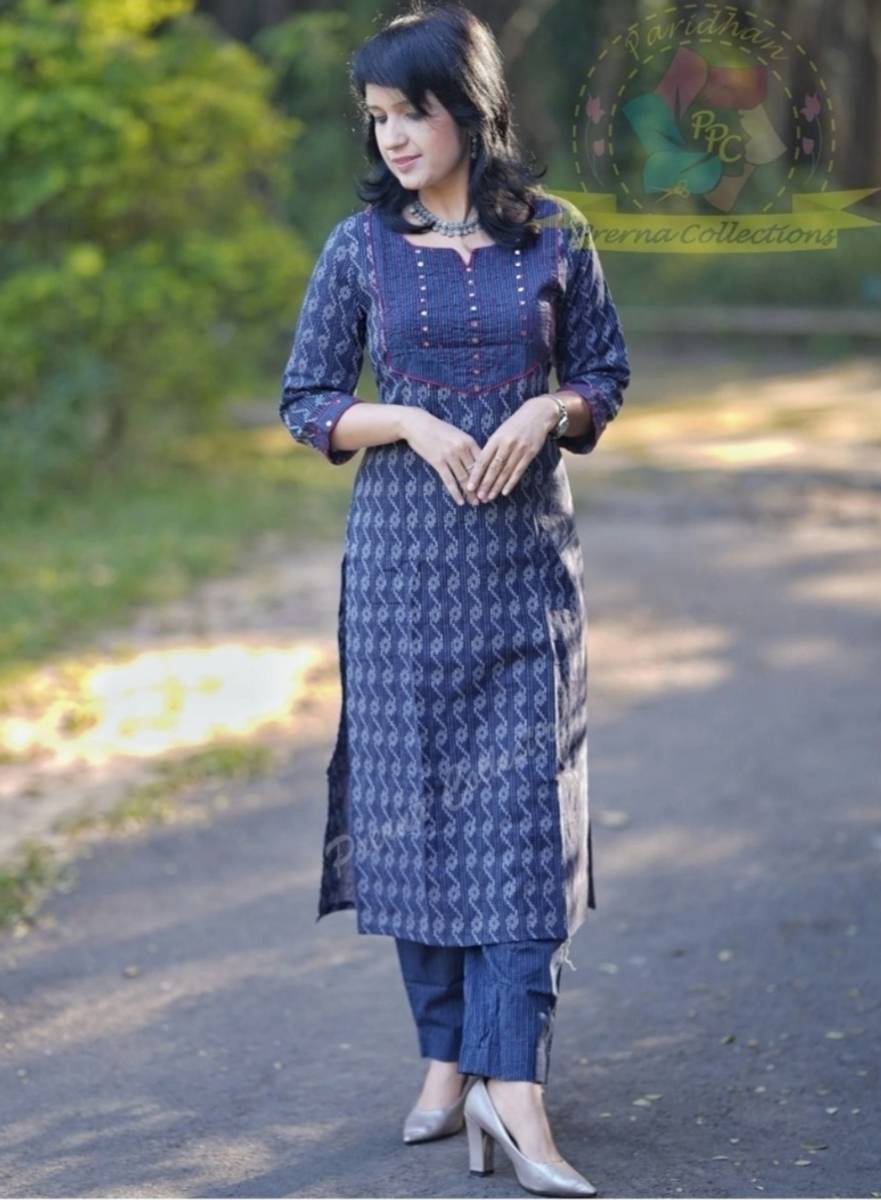 Fems Collections Women Printed A-line Kurta — photo 2