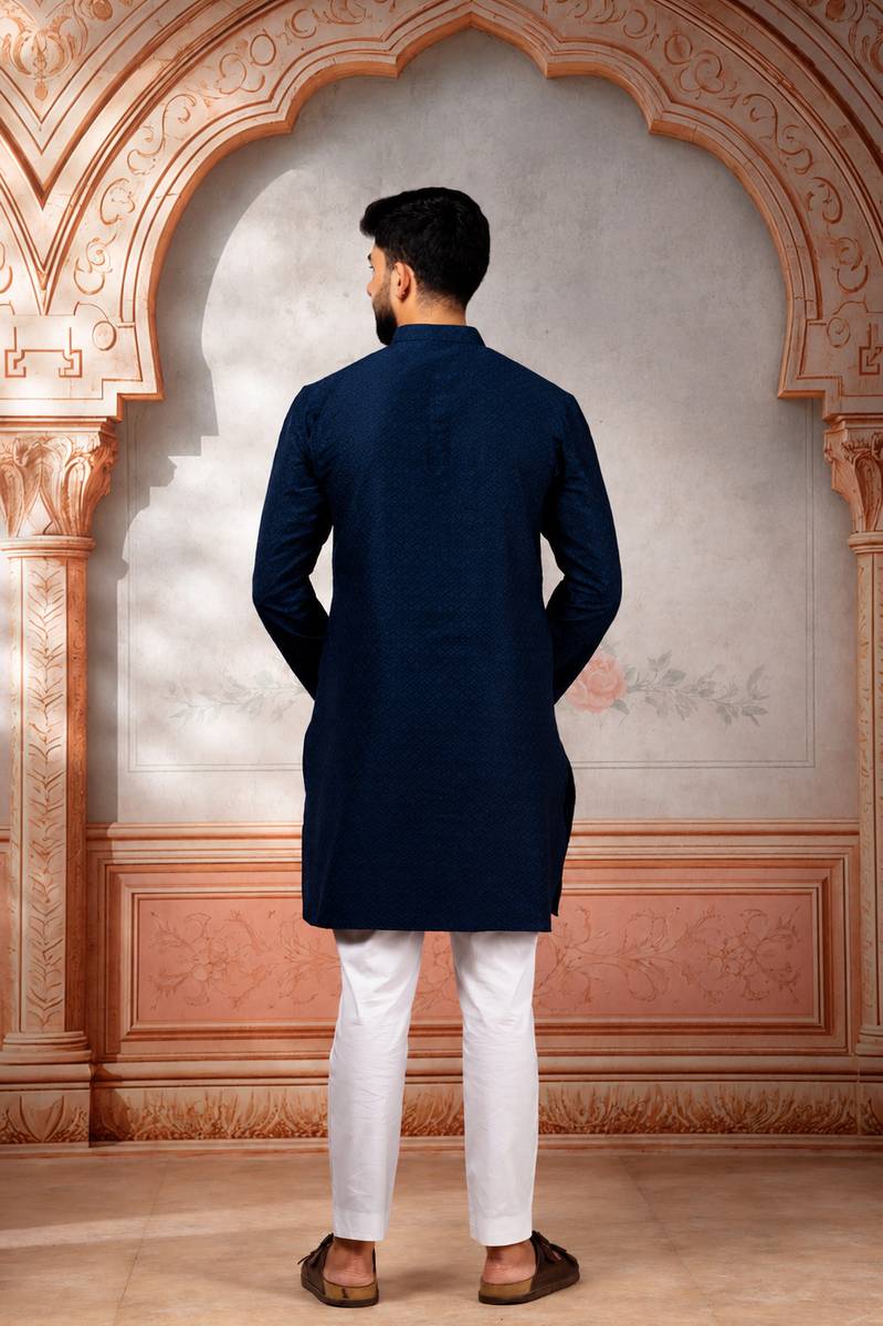 Koshin Men Kurta Pyjama Set — photo 2