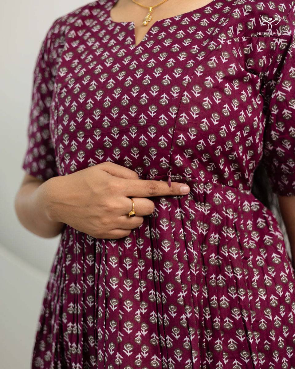 Women Maxi Purple Full Length Dress — photo 3