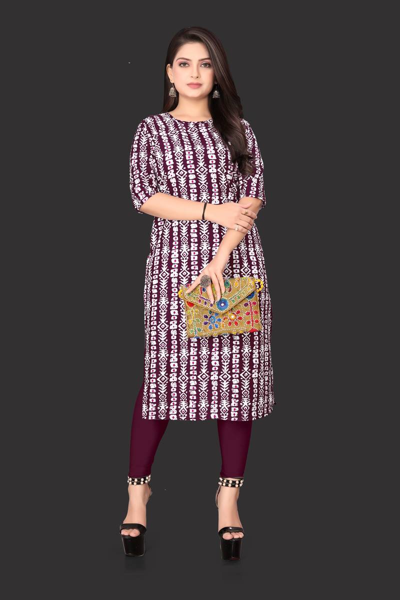 RANGRASIYA CORPORATION Women Printed Straight Kurta — photo 3