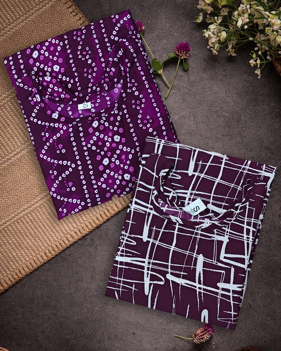 RANGRASIYA CORPORATION Women Geometric Print, Printed A-line Kurta