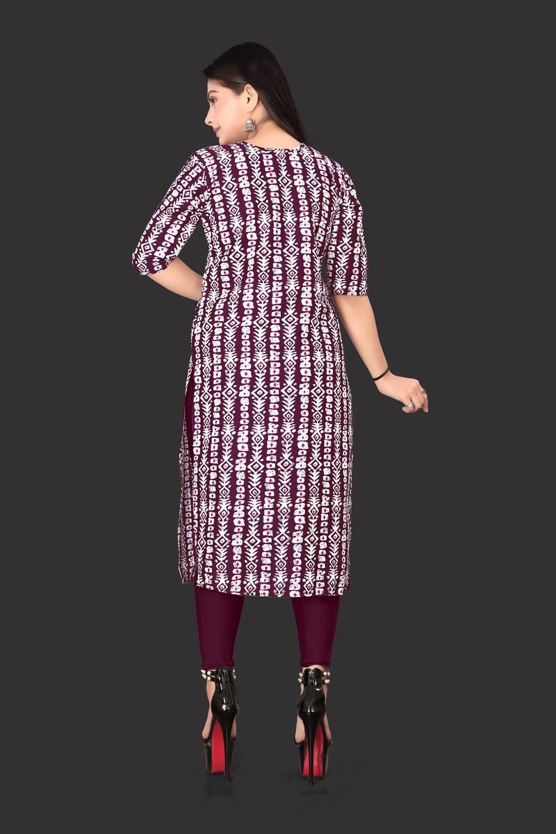 RANGRASIYA CORPORATION Women Printed Straight Kurta — photo 4