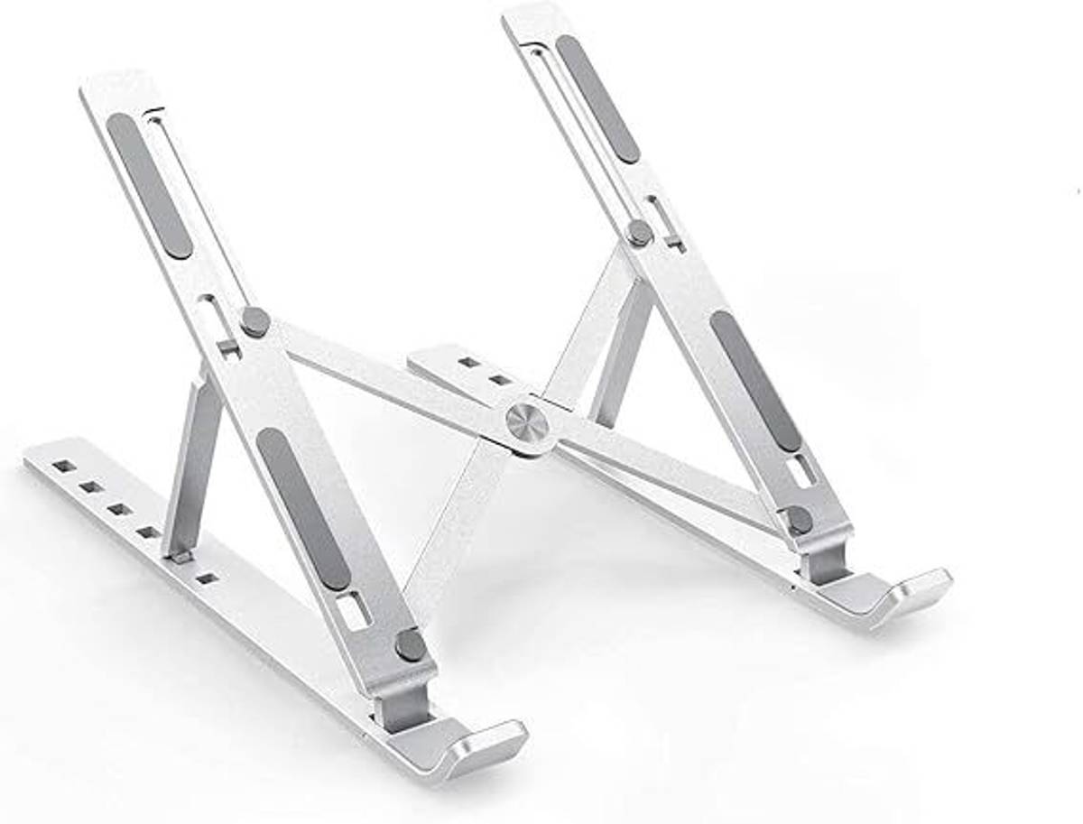 ABNIVA LIVING ABNIVA LIVING Adjustable Laptop Stand ABN-LS01 Aluminium Laptop Stand with Adjustable Height Compatible with Universal Laptops