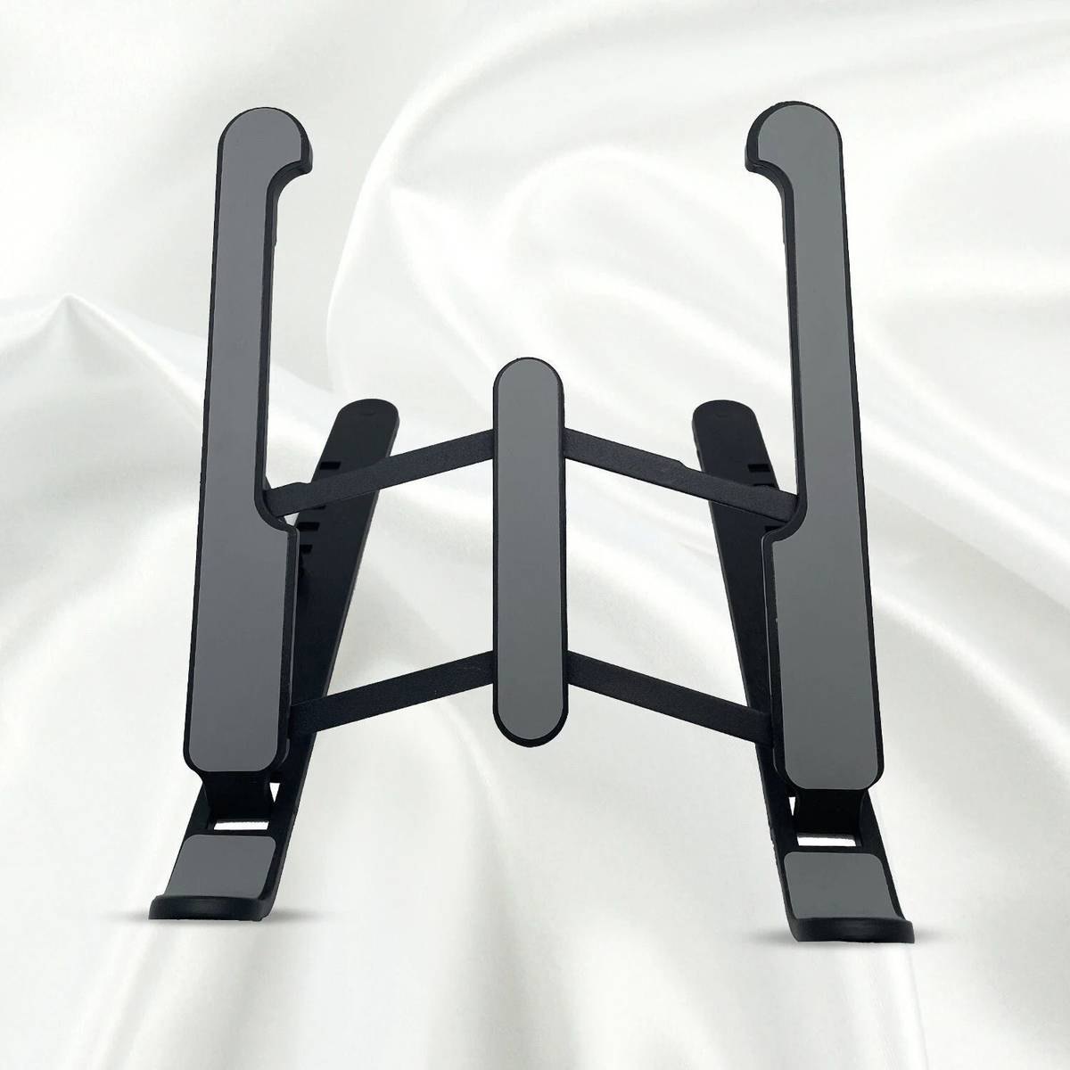 ZEBRONICS Zeb-NS1000 Zeb - NS1000 Plastic Laptop Stand with Adjustable Height with Rubber Pads and 6 Adjustable Levels- Compatible with 40 - 44cm Laptops — photo 2