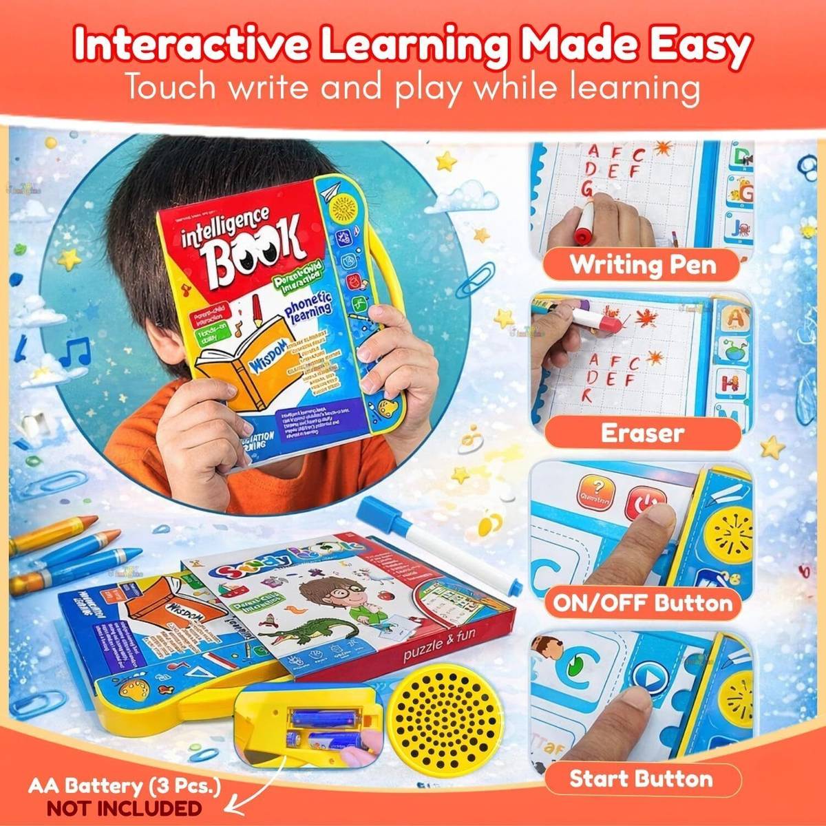 PookieToys Interactive Sound Book for Kids — photo 5