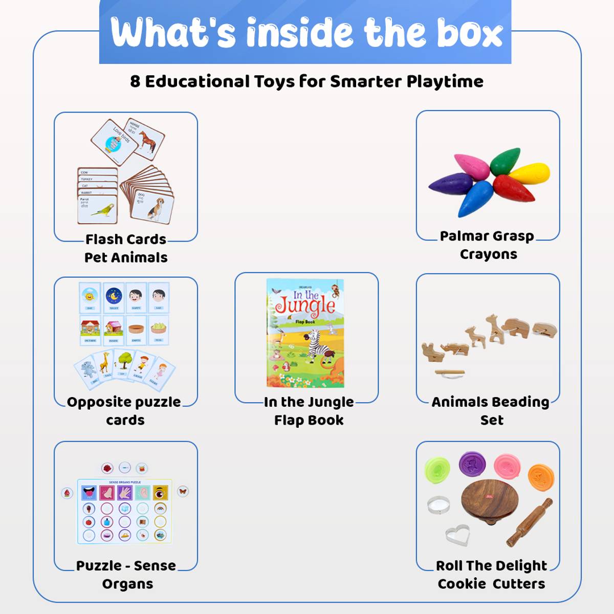 Montessori Educational Toys– Brain & Skill Develop Activity for Kids 17 Months — photo 2