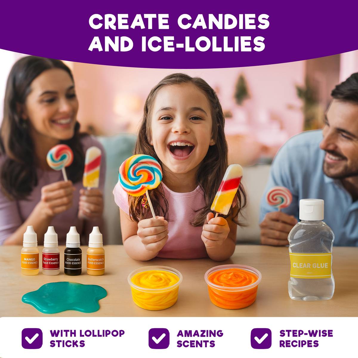 Einstein Box Slime Kit for 5+ Years Old Girls & Boys | 50+ Slimes | Toy Slime for Kids Age 5, 6, 7, 8, 9, 10 — photo 2