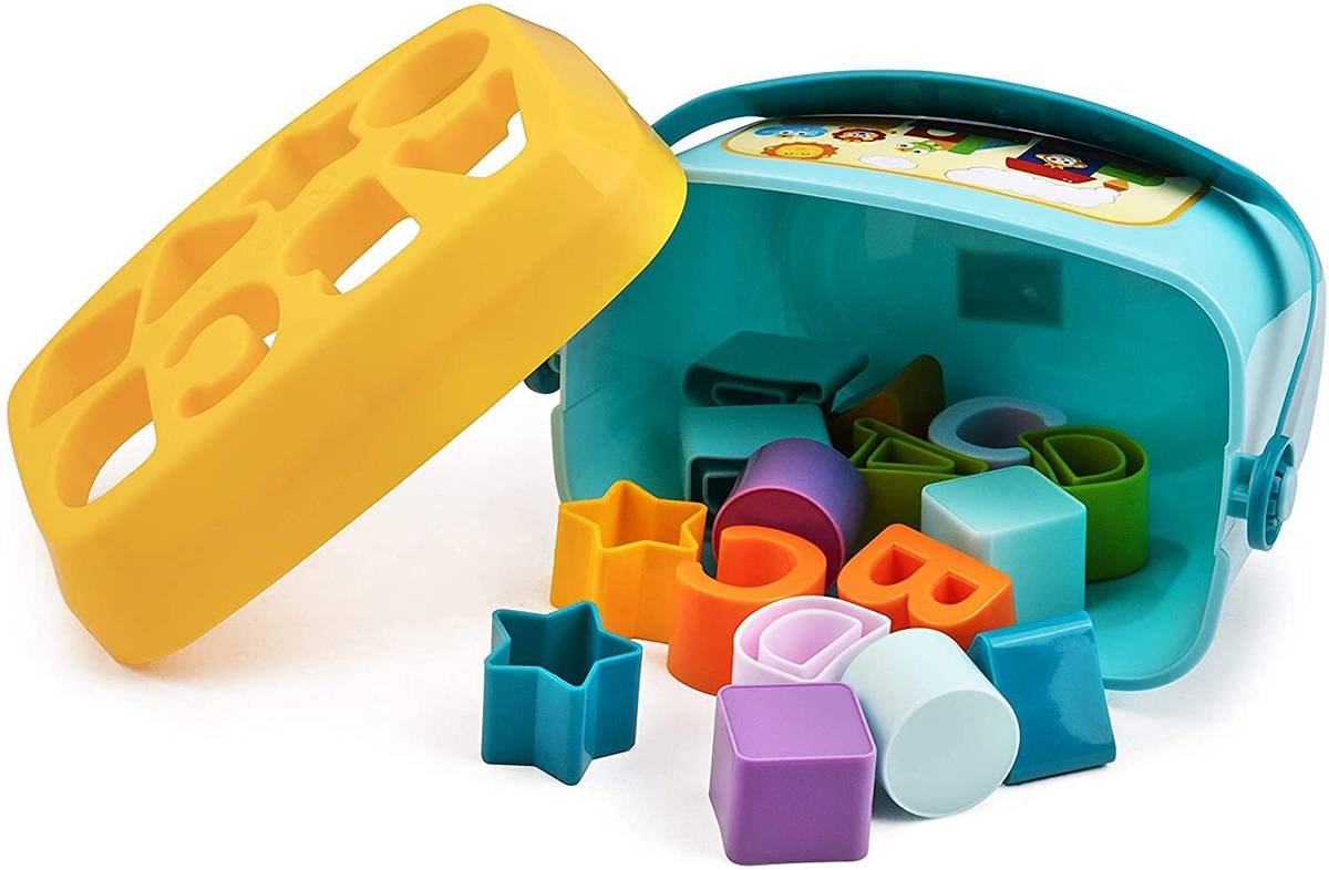 Miss & Chief Baby First Blocks Color & Shape Toy Educational Sorting Box for Kids — photo 3