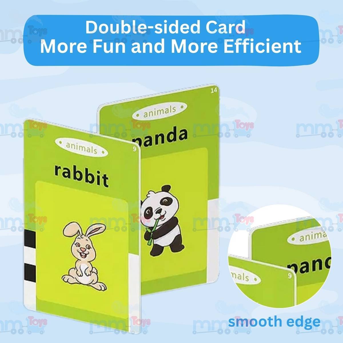 Talking Flashcards – Double-Sided Rechargeable Learning Educational Toy 1-4 Year — photo 4