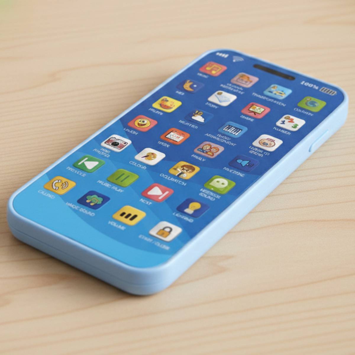 latex Kids Educational Toy Phone with Music Function — photo 5