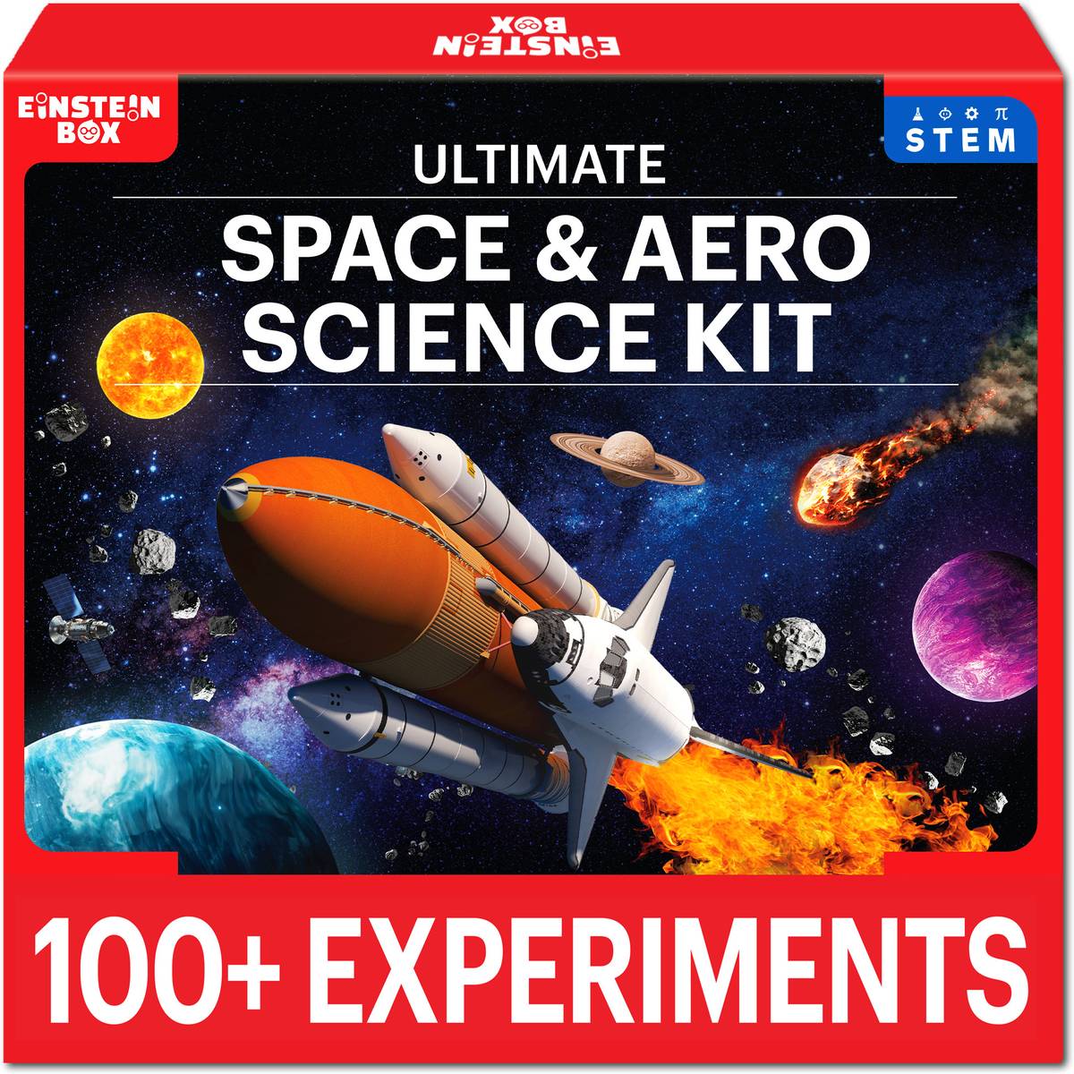 Einstein Box Space Science Kit for Boys & Girls Ages 6-8-10-12-14 Years