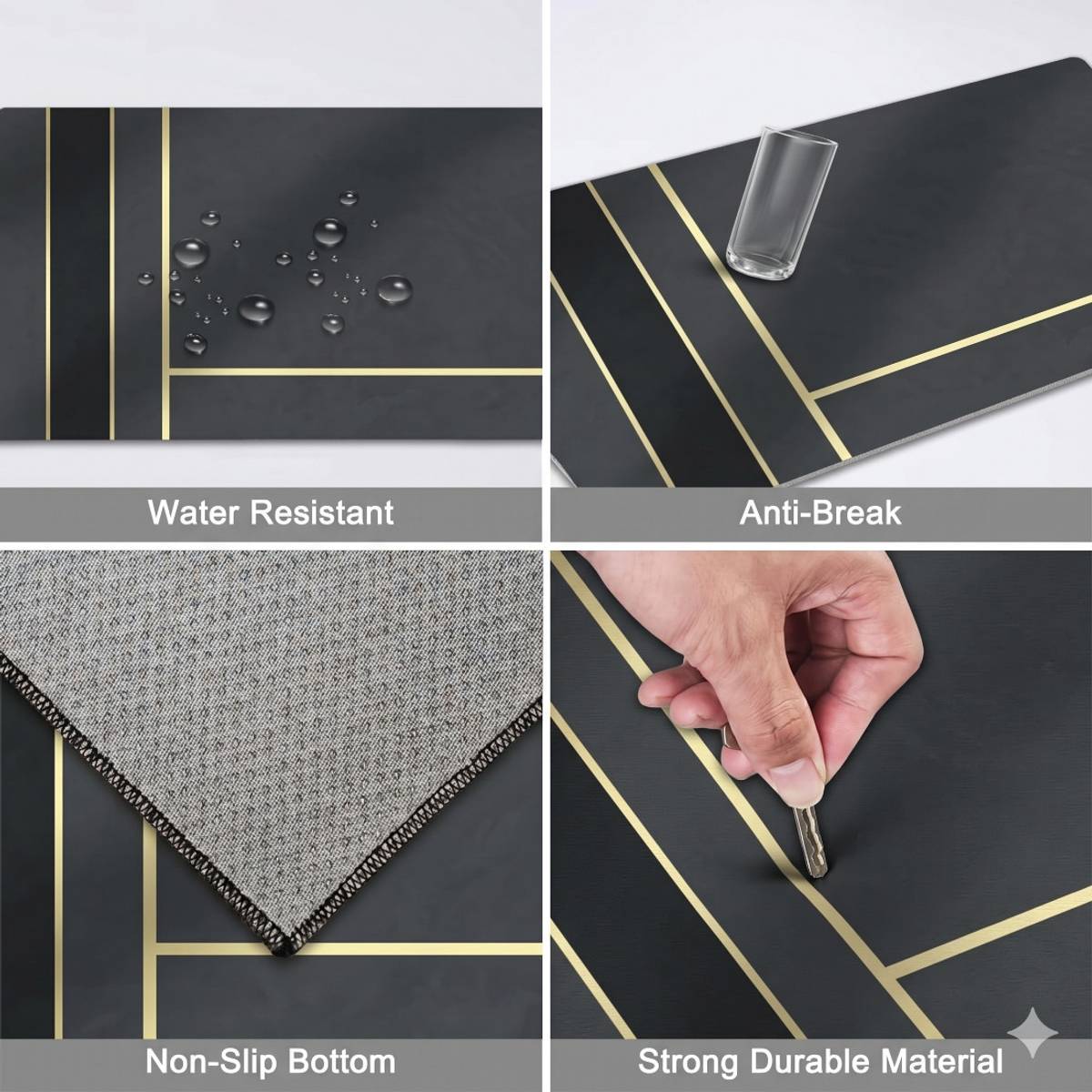 BOLVIXA Rubber Kitchen Mat — photo 3