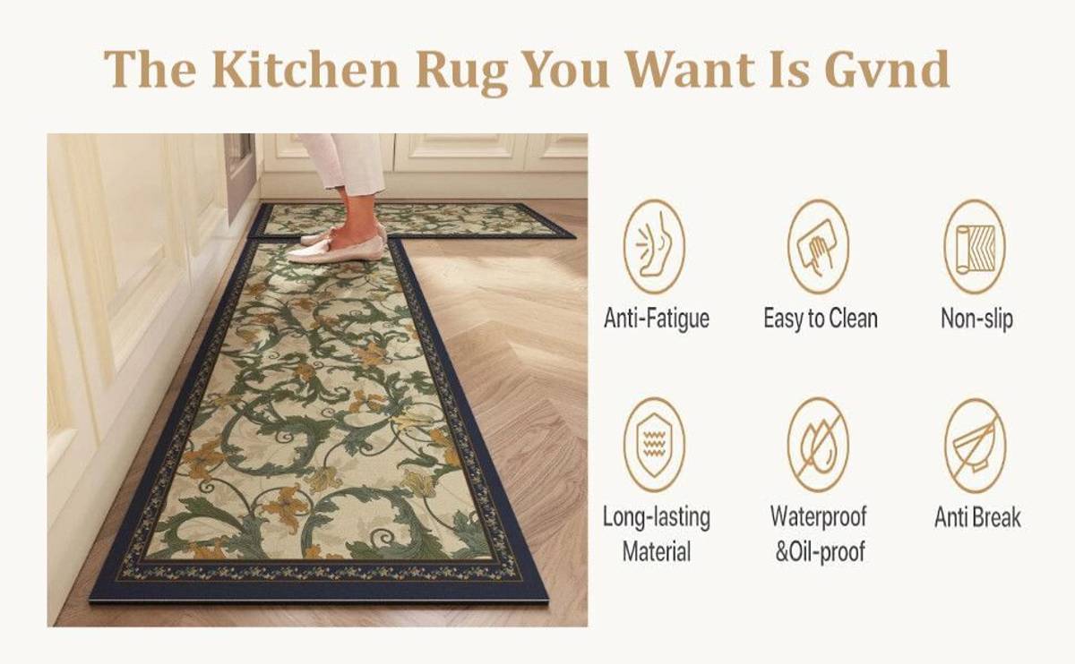 GVND Rubber Kitchen Mat — photo 4