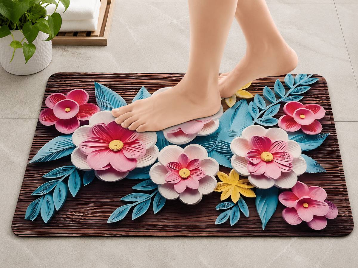 Rubber Bathroom Mat