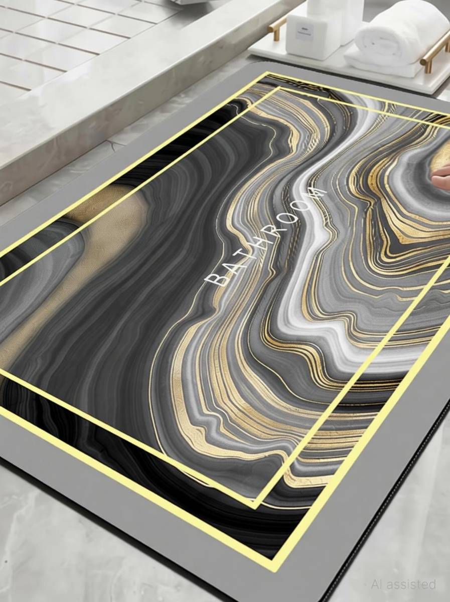 BK 10 IMPORT & EXPORT Silicone Bathroom Mat