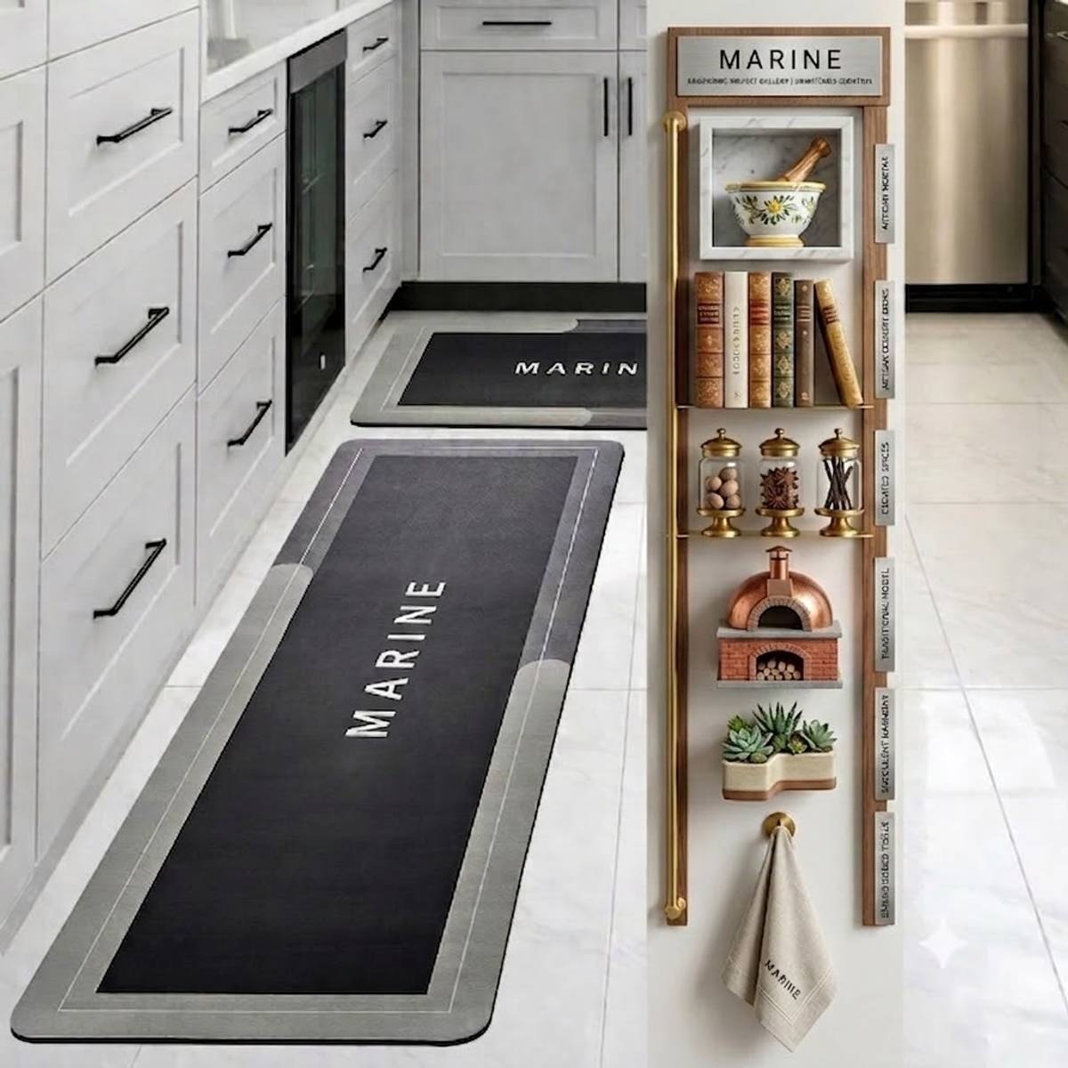 ICLONE Rubber Kitchen Mat