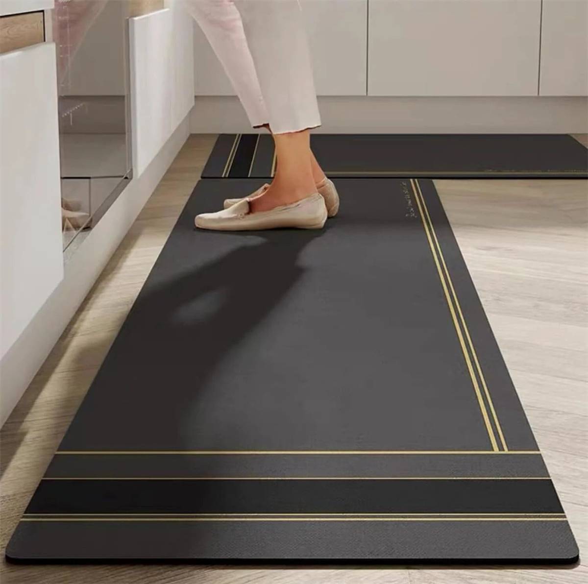 DHRUVINE Rubber Kitchen Mat — photo 3