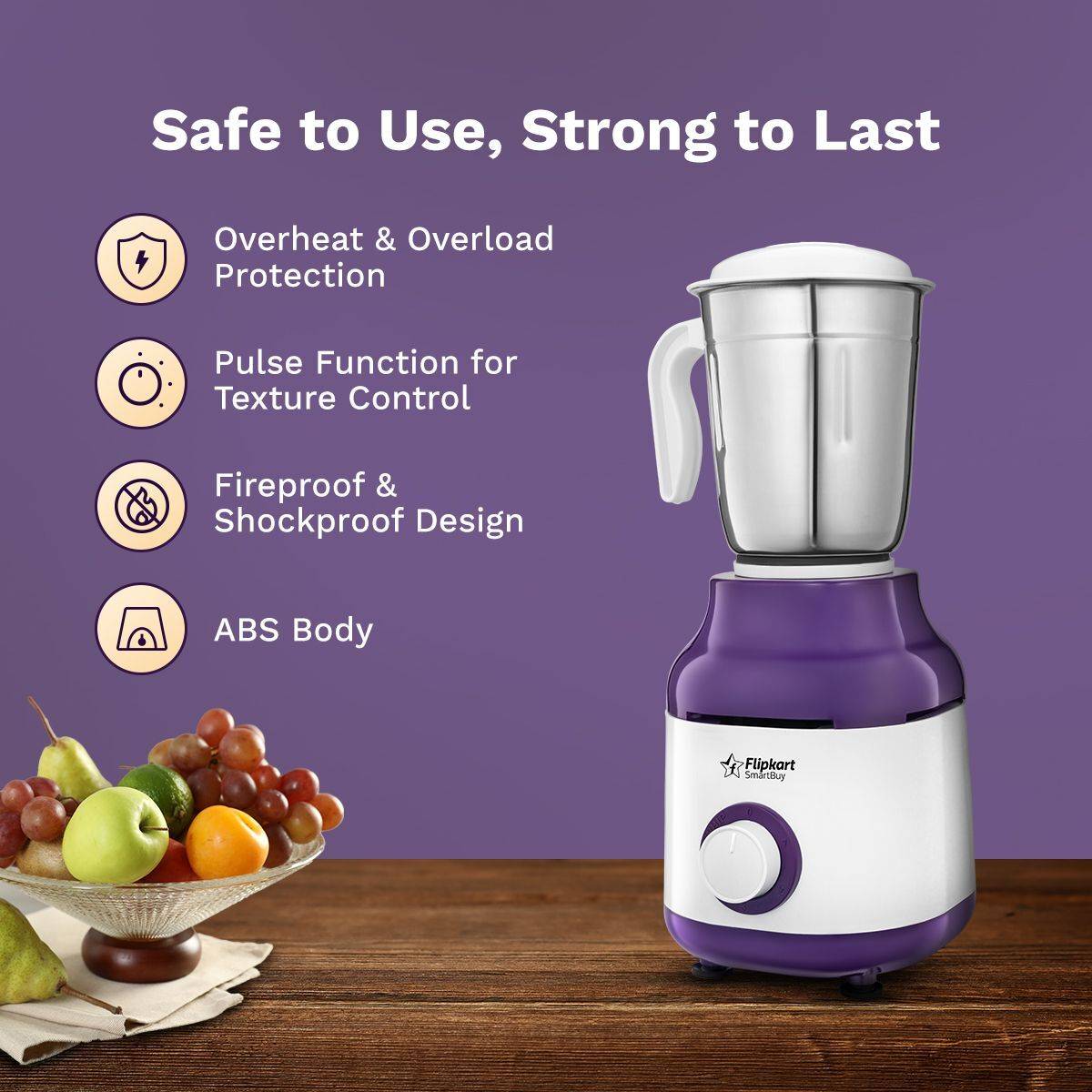 Neo plus 500 W Juicer Mixer Grinder — photo 4