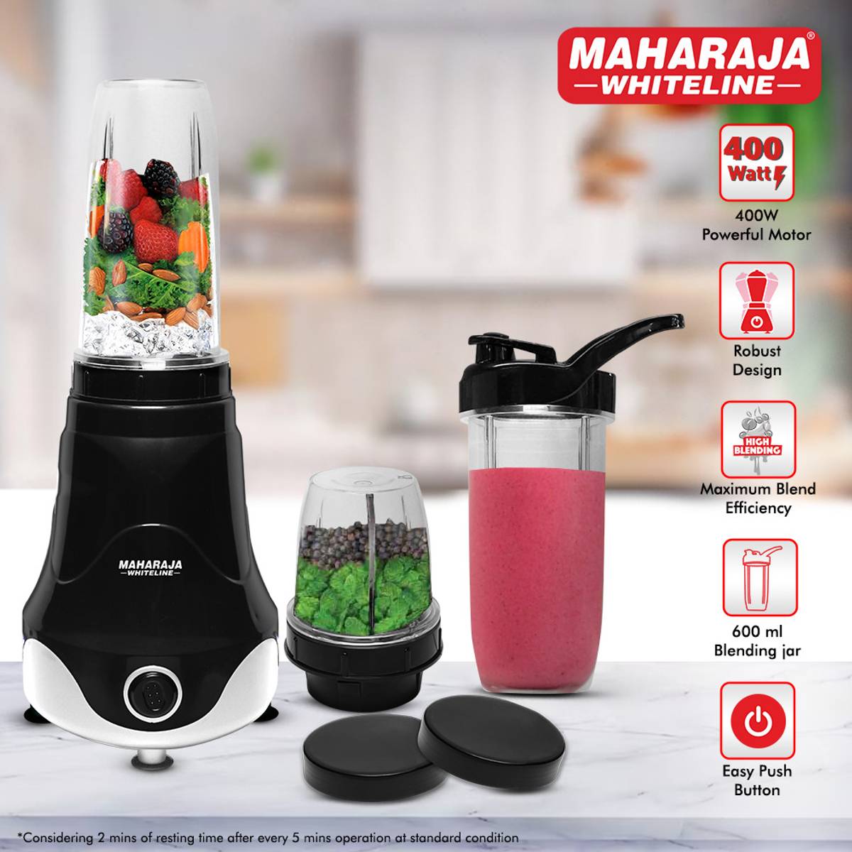 400 W Mixer Grinder — photo 2