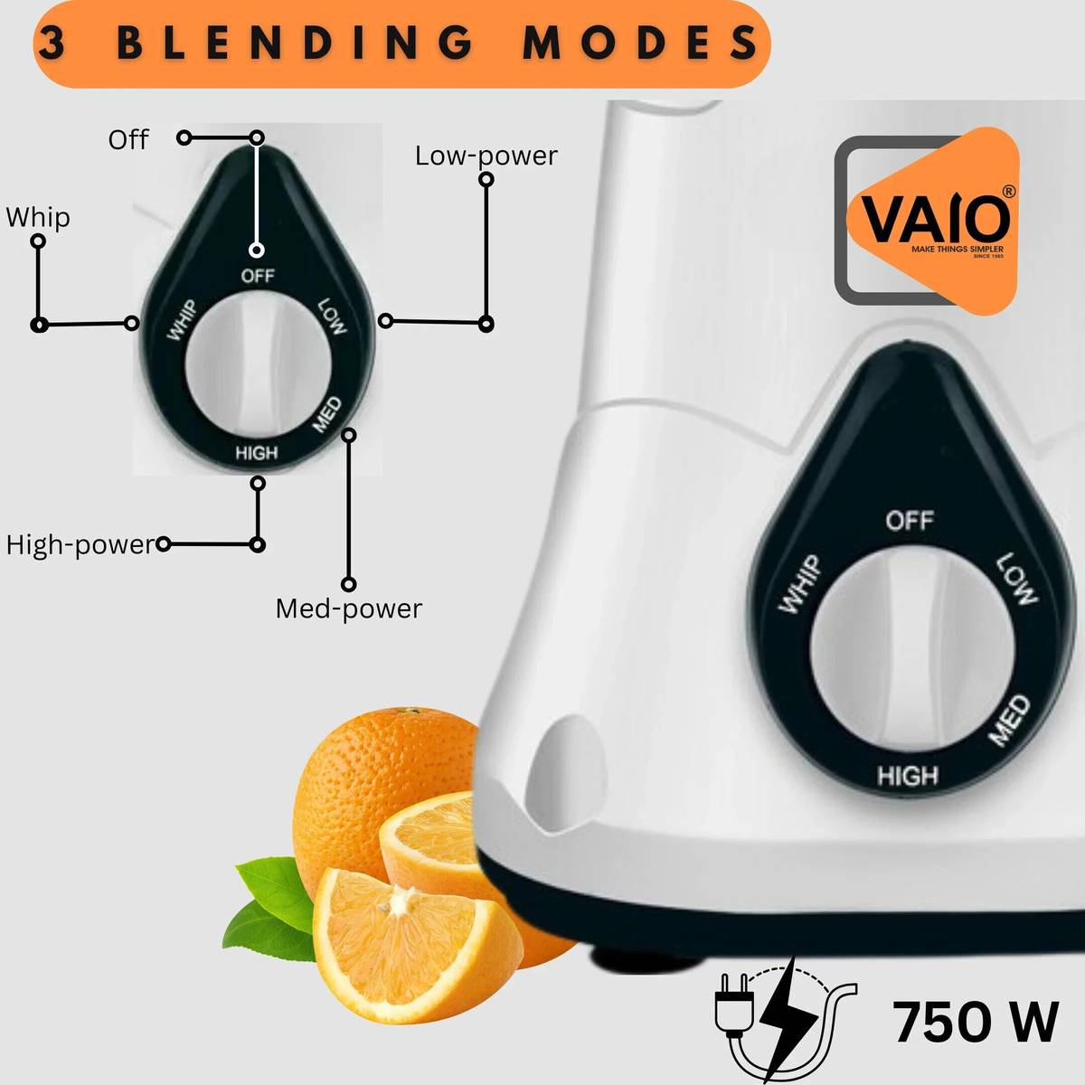 Premium Stylish 750 W Mixer Grinder — photo 5