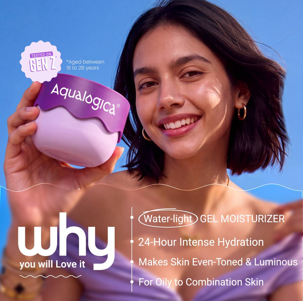 Aqualogica Illuminate + Hydra Gel Moisturizer with Wild Berries & Alpha Arbutin — photo 2